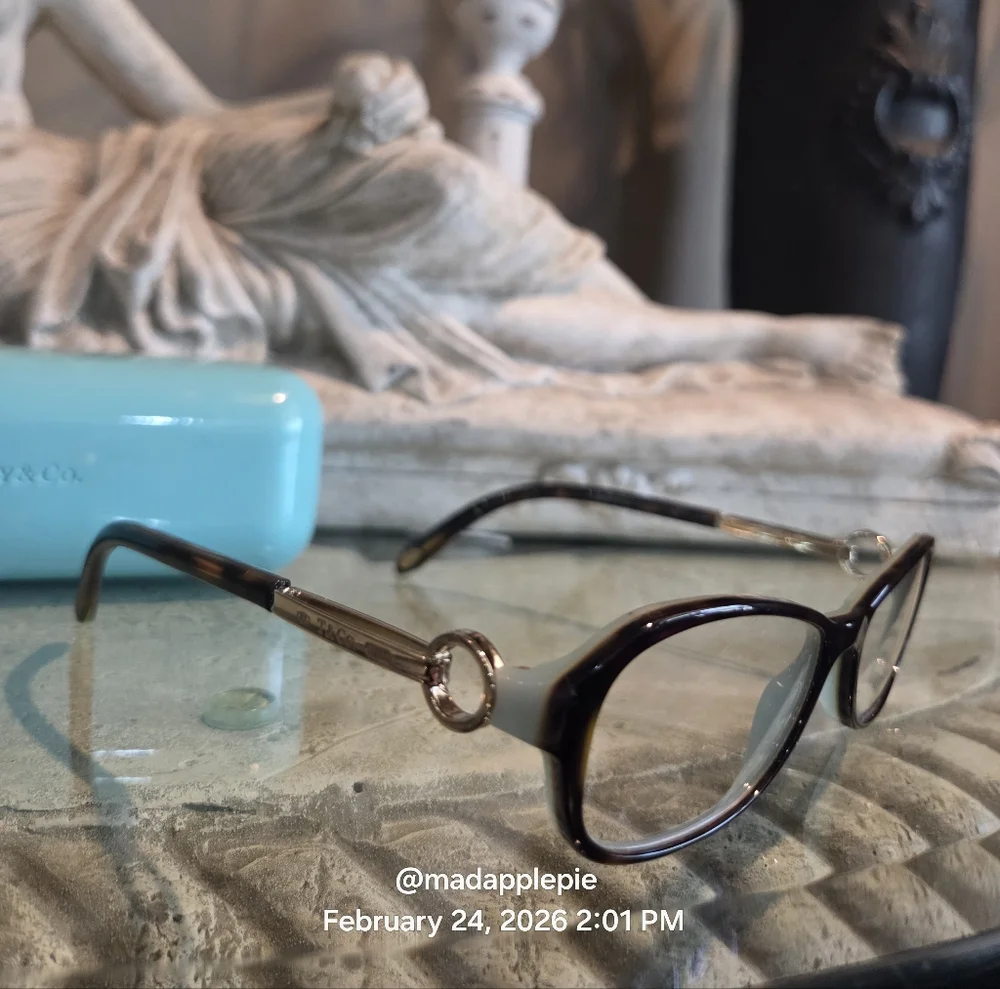 Tiffany & Company TF 2066 Eyeglass Frames Only Demo Lenses Luxury Designer #172
